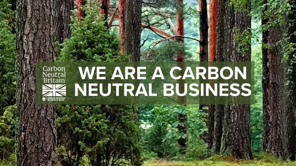 Jaga UK Carbon Neutral Business